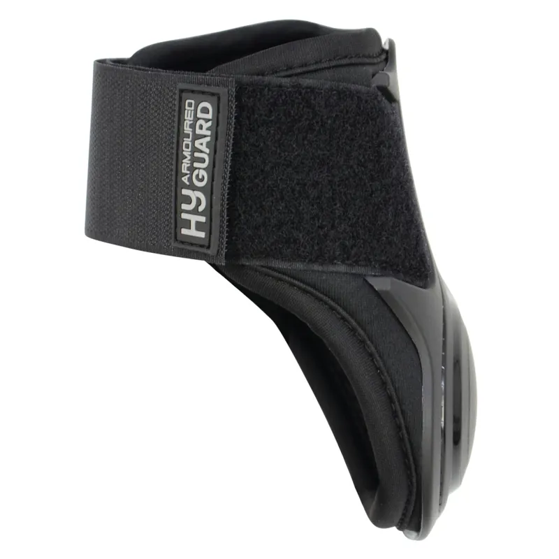 Hy Equestrian Armoured Guard Compliant Fetlock Boots - Black-1